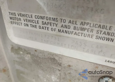 1979 Pontiac Trans-Am from USA, damaged, VIN 2X87K9N172731